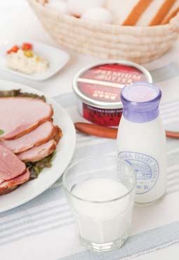 熟成させて飲んで欲しい山中牛乳。