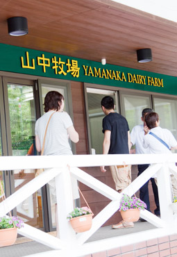 ソフトクリームは大人気